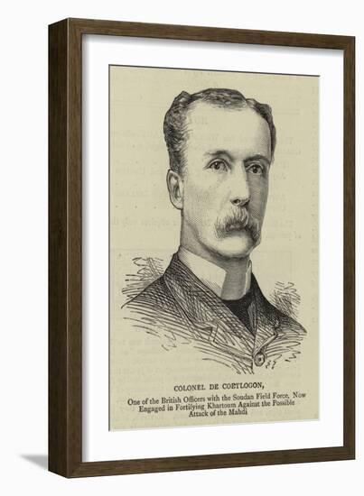 Colonel De Coetlogon-null-Framed Giclee Print