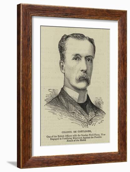 Colonel De Coetlogon-null-Framed Giclee Print