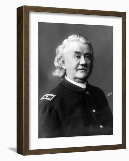 Colonel Frederick Benteen, C.1874-98-David Frances Barry-Framed Photographic Print