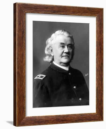 Colonel Frederick Benteen, C.1874-98-David Frances Barry-Framed Photographic Print