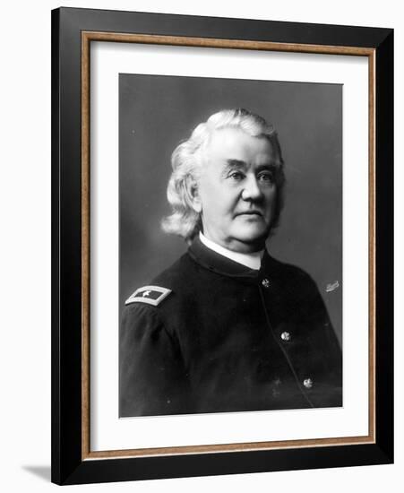 Colonel Frederick Benteen, C.1874-98-David Frances Barry-Framed Photographic Print