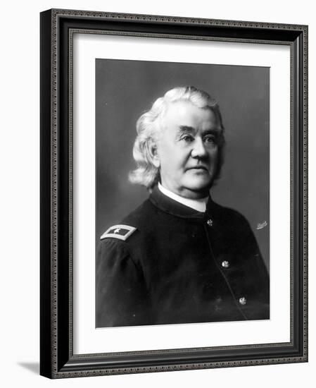 Colonel Frederick Benteen, C.1874-98-David Frances Barry-Framed Photographic Print