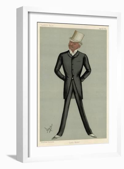 Colonel George E. Gouraud, Vanity Fair-Carlo Pellegrini-Framed Art Print