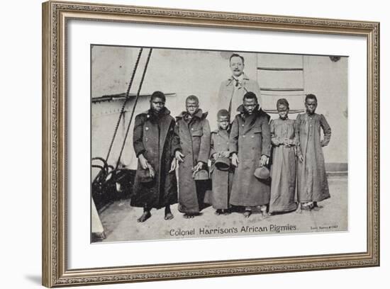 Colonel Harrison's African Pigmies-null-Framed Photographic Print