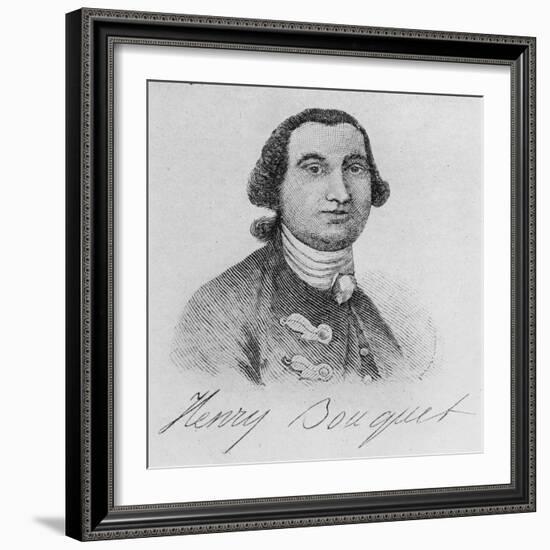 Colonel Henry Bouquet (Engraving)-John Wollaston-Framed Giclee Print