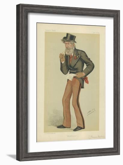 Colonel James Patrick O'Gorman Mahon-Sir Leslie Ward-Framed Giclee Print