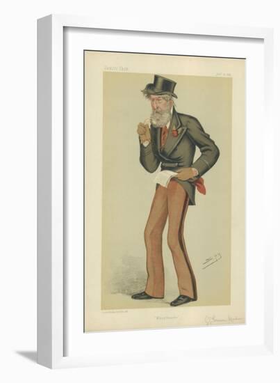 Colonel James Patrick O'Gorman Mahon-Sir Leslie Ward-Framed Giclee Print