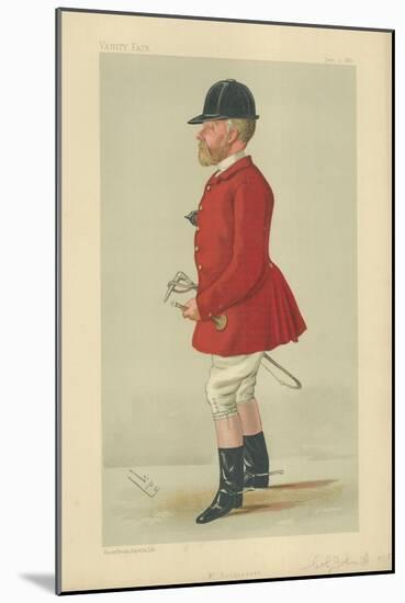 Colonel John Hargreaves-Sir Leslie Ward-Mounted Giclee Print