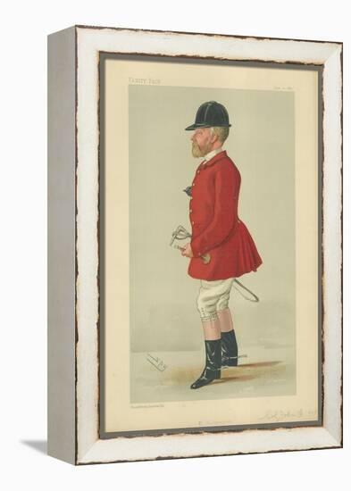 Colonel John Hargreaves-Sir Leslie Ward-Framed Premier Image Canvas