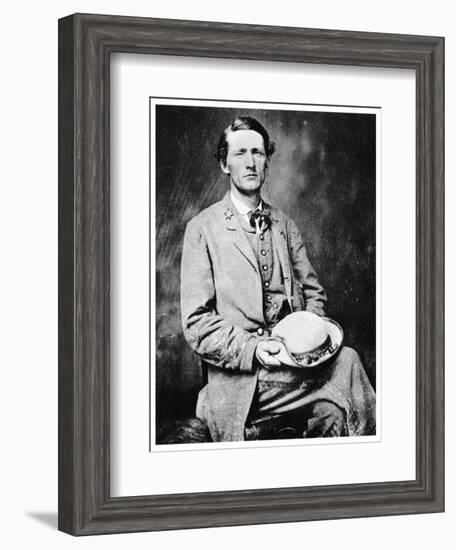 Colonel John Singleton Mosby, American Confederate Soldier, 1860S-MATHEW B BRADY-Framed Giclee Print