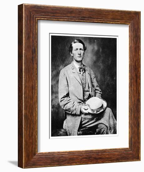 Colonel John Singleton Mosby, American Confederate Soldier, 1860S-MATHEW B BRADY-Framed Giclee Print