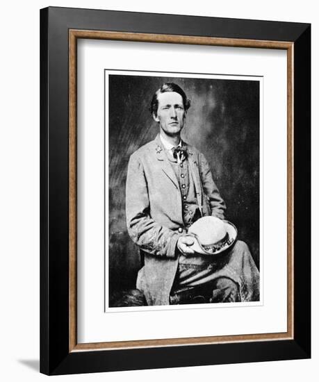 Colonel John Singleton Mosby, American Confederate Soldier, 1860S-MATHEW B BRADY-Framed Giclee Print