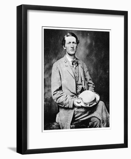 Colonel John Singleton Mosby, American Confederate Soldier, 1860S-MATHEW B BRADY-Framed Giclee Print