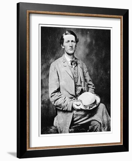 Colonel John Singleton Mosby, American Confederate Soldier, 1860S-MATHEW B BRADY-Framed Giclee Print