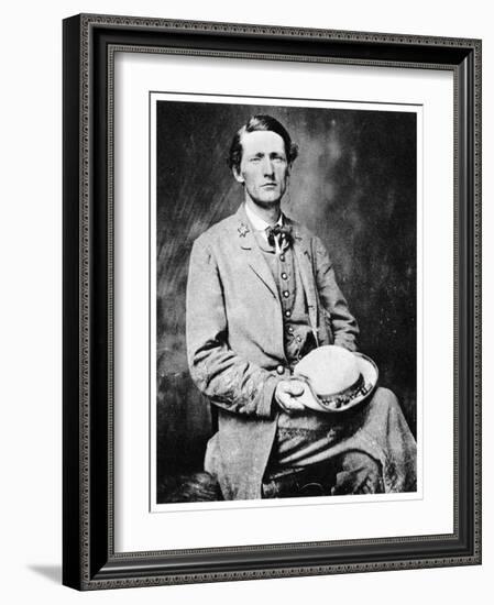 Colonel John Singleton Mosby, American Confederate Soldier, 1860S-MATHEW B BRADY-Framed Giclee Print
