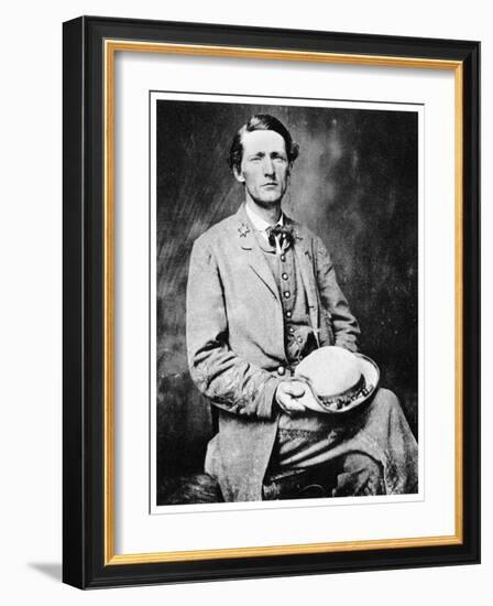 Colonel John Singleton Mosby, American Confederate Soldier, 1860S-MATHEW B BRADY-Framed Giclee Print