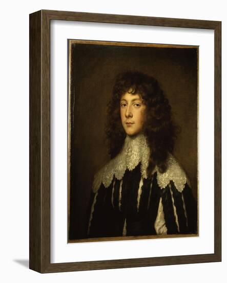 Colonel Lord Charles Cavendish-Sir Anthony Van Dyck-Framed Giclee Print