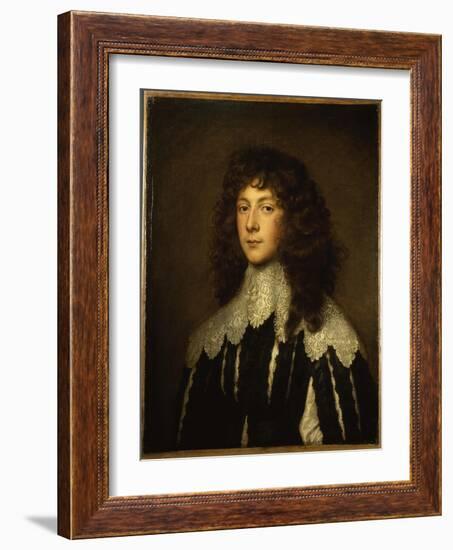 Colonel Lord Charles Cavendish-Sir Anthony Van Dyck-Framed Giclee Print