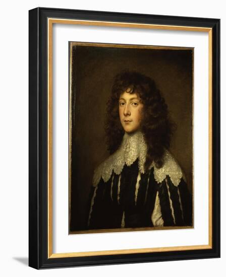 Colonel Lord Charles Cavendish-Sir Anthony Van Dyck-Framed Giclee Print