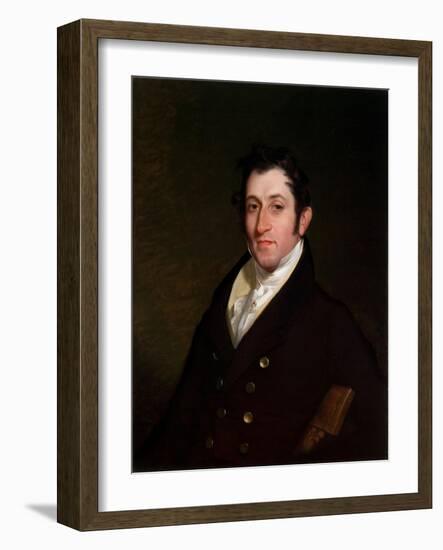 Colonel Mendes Cohen, C.1838-Rembrandt Peale-Framed Giclee Print