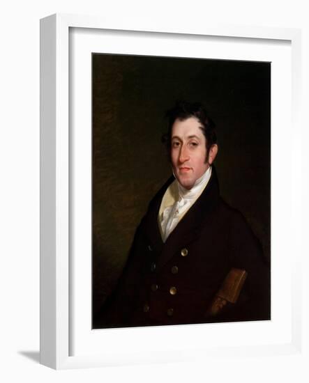 Colonel Mendes Cohen, C.1838-Rembrandt Peale-Framed Giclee Print