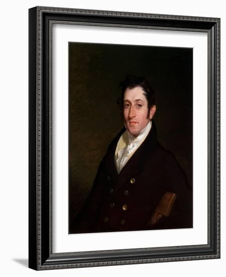 Colonel Mendes Cohen, C.1838-Rembrandt Peale-Framed Giclee Print