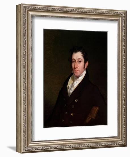 Colonel Mendes Cohen, C.1838-Rembrandt Peale-Framed Giclee Print