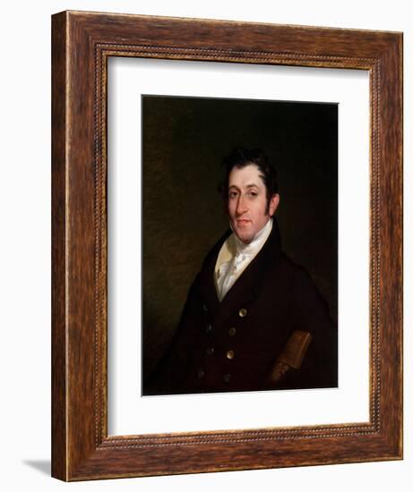 Colonel Mendes Cohen, C.1838-Rembrandt Peale-Framed Giclee Print