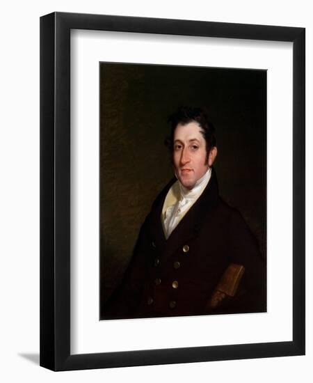 Colonel Mendes Cohen, C.1838-Rembrandt Peale-Framed Giclee Print