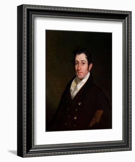 Colonel Mendes Cohen, C.1838-Rembrandt Peale-Framed Giclee Print