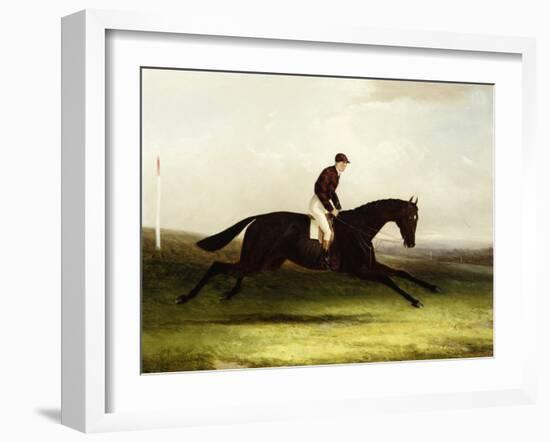 Colonel Pearson's 'Achievement' with J. Chalmer Up in a Landscape-William Joseph Shayer-Framed Giclee Print