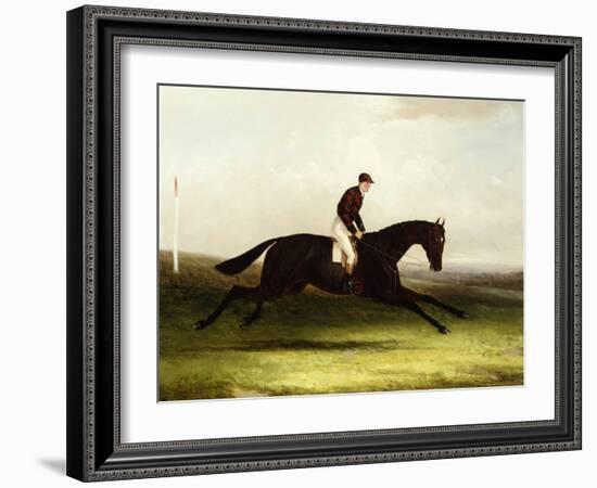 Colonel Pearson's 'Achievement' with J. Chalmer Up in a Landscape-William Joseph Shayer-Framed Giclee Print