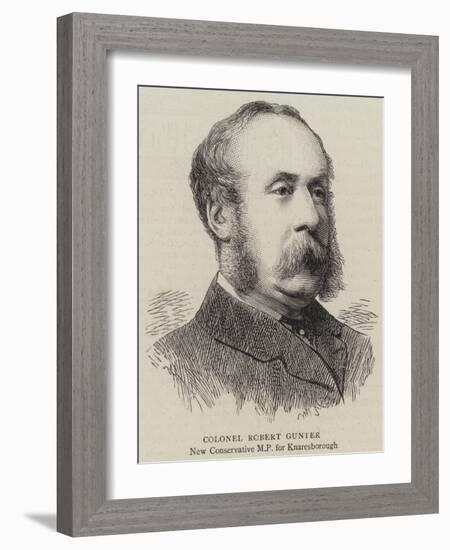 Colonel Robert Gunter-null-Framed Giclee Print