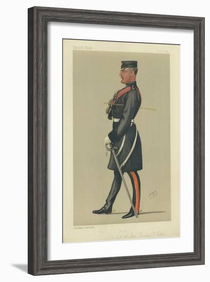 Colonel the Hon Herbert Francis Eaton-Sir Leslie Ward-Framed Giclee Print