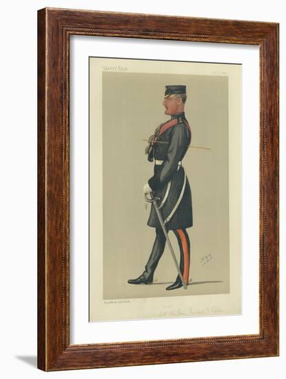 Colonel the Hon Herbert Francis Eaton-Sir Leslie Ward-Framed Giclee Print