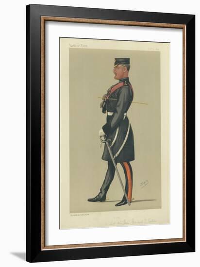 Colonel the Hon Herbert Francis Eaton-Sir Leslie Ward-Framed Giclee Print