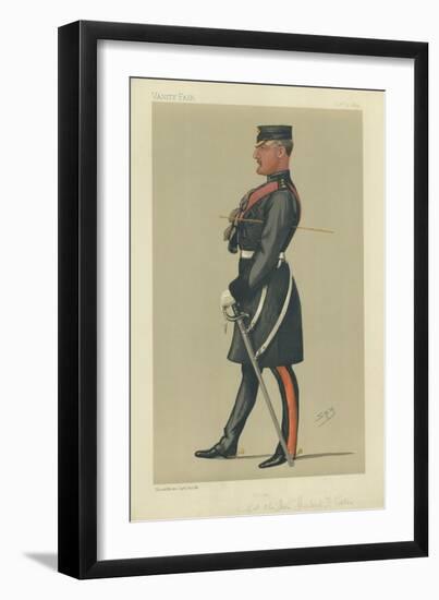 Colonel the Hon Herbert Francis Eaton-Sir Leslie Ward-Framed Giclee Print