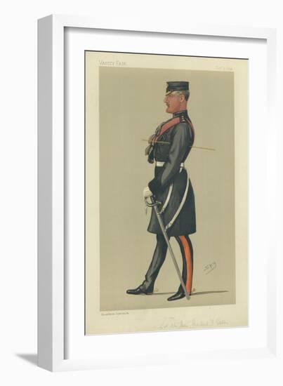 Colonel the Hon Herbert Francis Eaton-Sir Leslie Ward-Framed Giclee Print