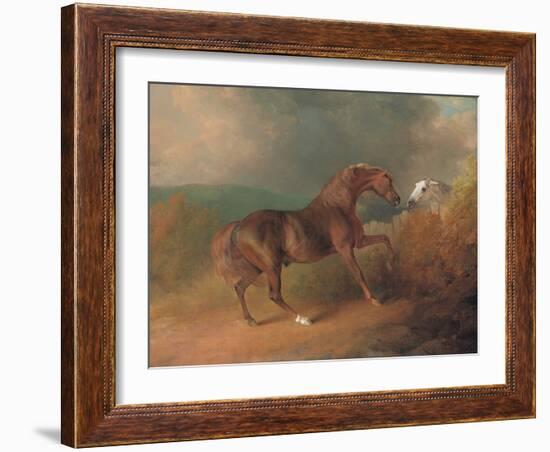 Colonel Thornton's Jupiter-Sawrey Gilpin-Framed Giclee Print