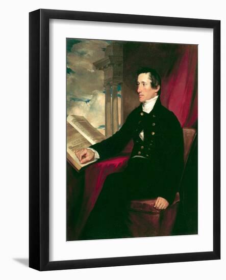 Colonel William Drayton-Samuel Finley Breese Morse-Framed Giclee Print