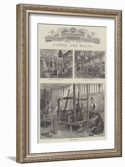 Colonial and Indian Exhibition, Cyprus and Malta-Frank Watkins-Framed Giclee Print