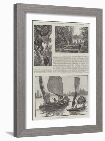 Colonial and Indian Exhibition, North Borneo, Straits Settlements, and Hong-Kong-William Heysham Overend-Framed Giclee Print