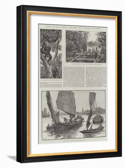 Colonial and Indian Exhibition, North Borneo, Straits Settlements, and Hong-Kong-William Heysham Overend-Framed Giclee Print