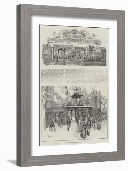 Colonial and Indian Exhibition, the Indian Empire-Amedee Forestier-Framed Giclee Print