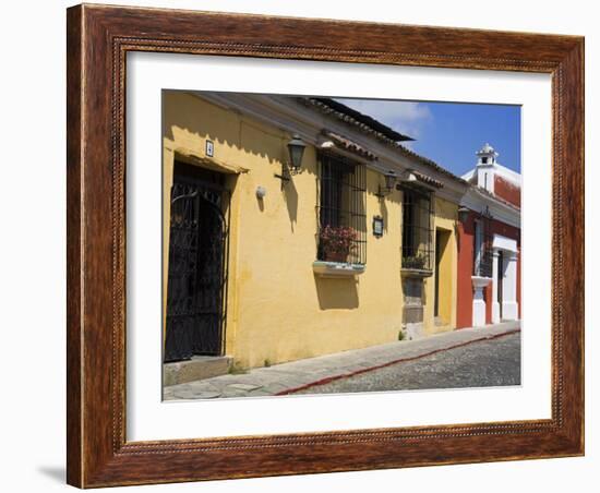 Colonial Architecture, Antigua City, Guatemala, Central America-Richard Cummins-Framed Photographic Print