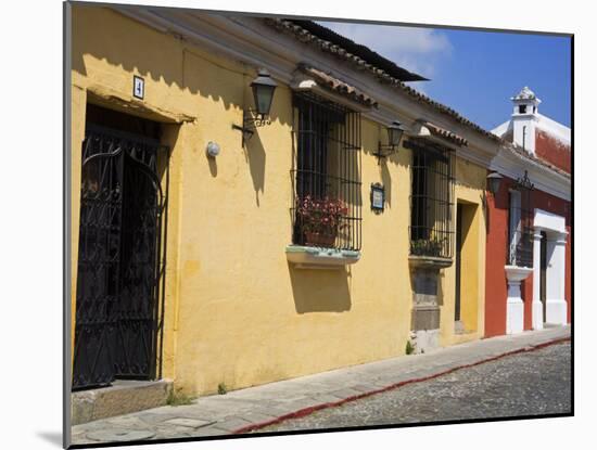 Colonial Architecture, Antigua City, Guatemala, Central America-Richard Cummins-Mounted Photographic Print