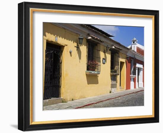 Colonial Architecture, Antigua City, Guatemala, Central America-Richard Cummins-Framed Photographic Print