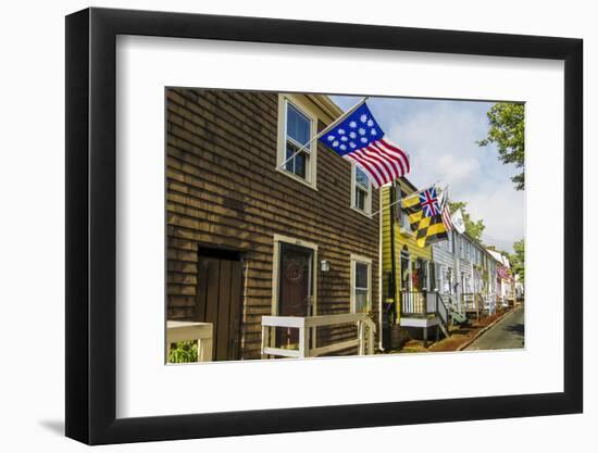 Colonial Architecture in Historic Annapolis, Maryland-Jerry Ginsberg-Framed Photographic Print