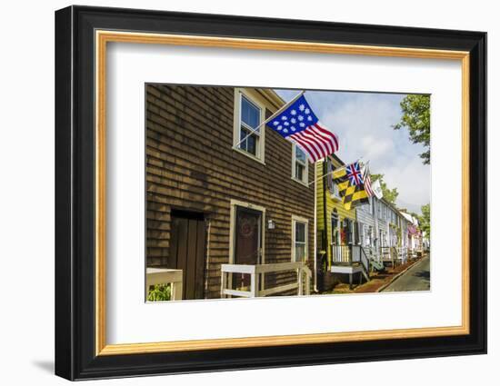 Colonial Architecture in Historic Annapolis, Maryland-Jerry Ginsberg-Framed Photographic Print