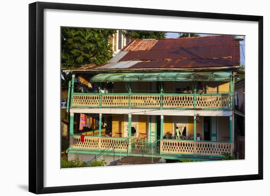 Colonial Architecture, Port Antonio, Jamaica, West Indies, Caribbean, Central America-Doug Pearson-Framed Photographic Print